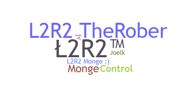 Přezdívka - L2R2