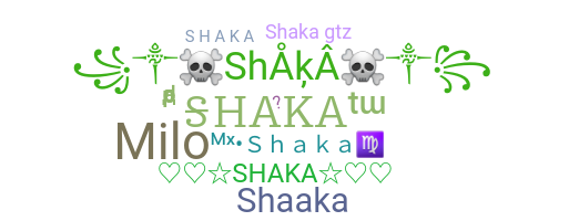 Přezdívka - Shaka