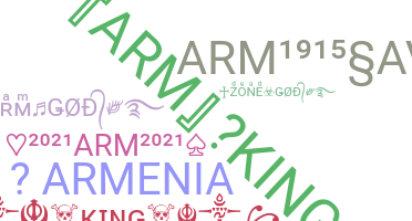 Přezdívka - ARM