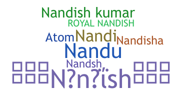 Přezdívka - Nandish