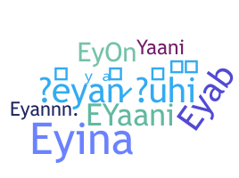 Přezdívka - Eyan