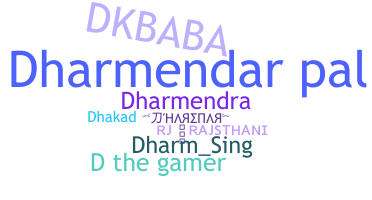 Přezdívka - Dharmendar