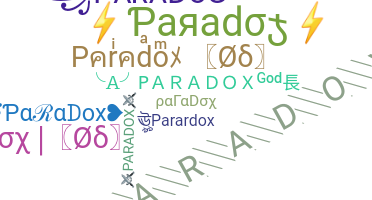 Přezdívka - Paradox