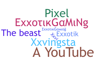 Přezdívka - ExxotikGaming