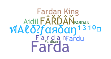 Přezdívka - Fardan
