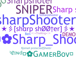 Přezdívka - sharpshooter