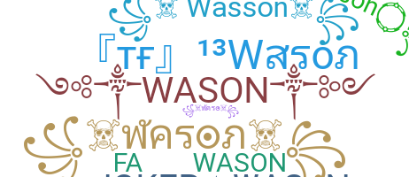 Přezdívka - Wason