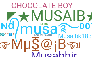 Přezdívka - musaib