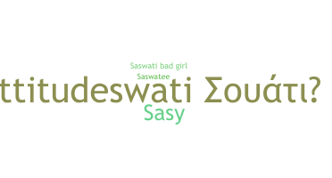Přezdívka - Saswati