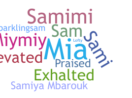 Přezdívka - Samiyah