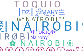Přezdívka - Nairobi