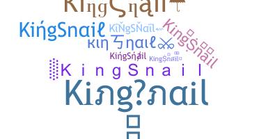 Přezdívka - KingSnail