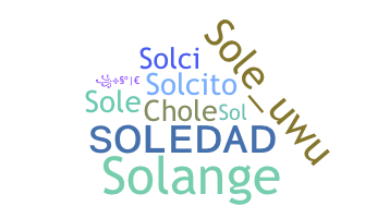 Přezdívka - Soledad