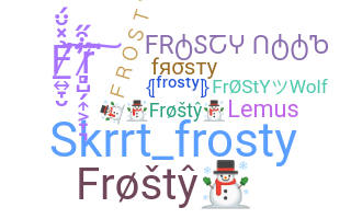 Přezdívka - Frosty