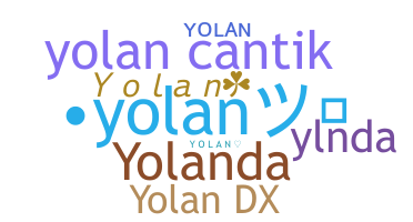 Přezdívka - Yolan