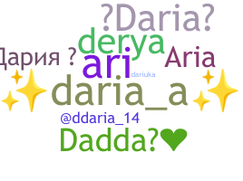 Přezdívka - Daria