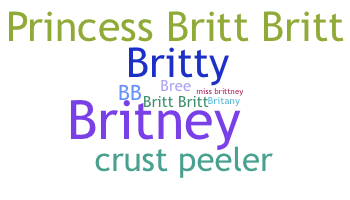 Přezdívka - Brittney