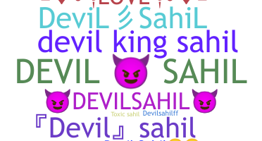 Přezdívka - DevilSahil