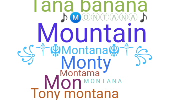 Přezdívka - Montana