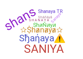 Přezdívka - Shanaya