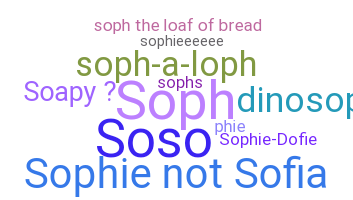 Přezdívka - Sophie