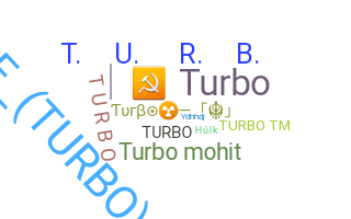 Přezdívka - Turbo