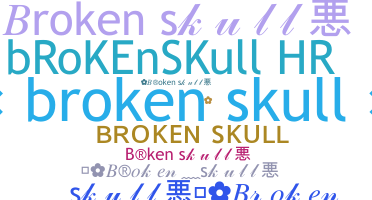 Přezdívka - Brokenskull