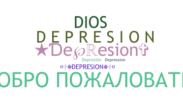 Přezdívka - Depresion