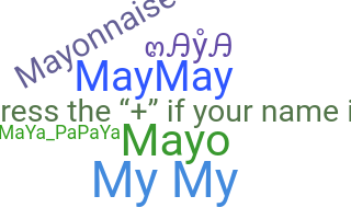 Přezdívka - Maya