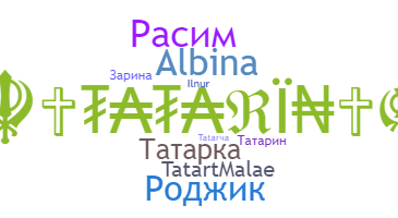 Přezdívka - Tatar