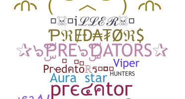 Přezdívka - predators