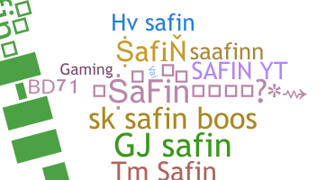Přezdívka - Safin