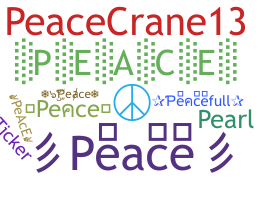 Přezdívka - Peace