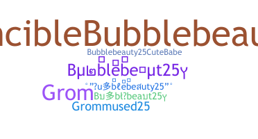 Přezdívka - Bubblebeauty25