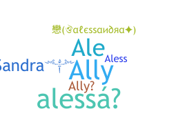 Přezdívka - Alessandra