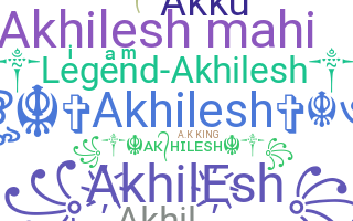 Přezdívka - Akhilesh