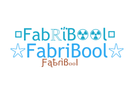 Přezdívka - FabriBool