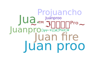 Přezdívka - JuanPro