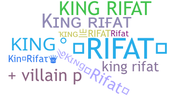 Přezdívka - KingRifat