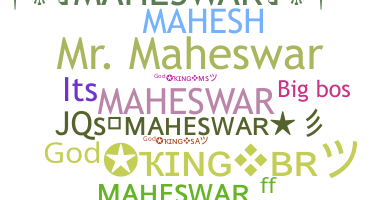 Přezdívka - Maheswar