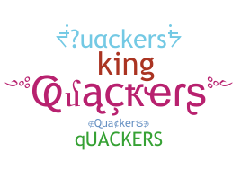 Přezdívka - Quackers