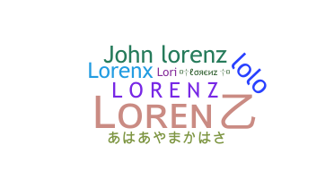 Přezdívka - Lorenz
