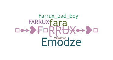 Přezdívka - Farrux