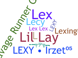 Přezdívka - lexy