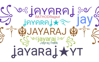 Přezdívka - Jayaraj