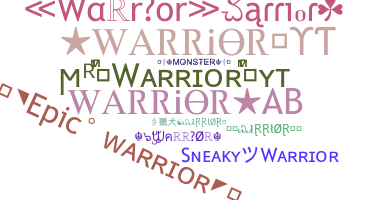 Přezdívka - Warrior