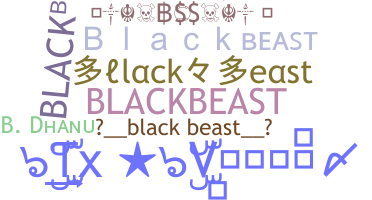 Přezdívka - Blackbeast
