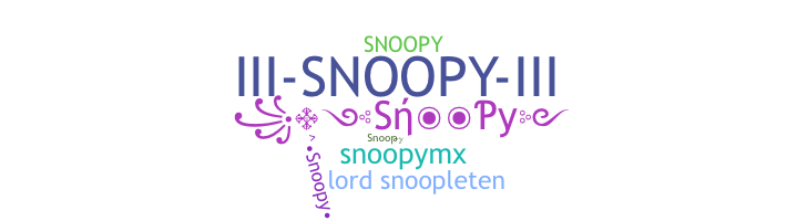Přezdívka - Snoopy