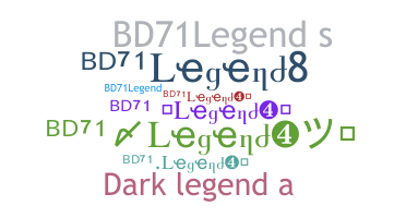 Přezdívka - BD71Legend4