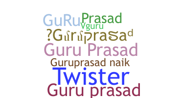Přezdívka - Guruprasad